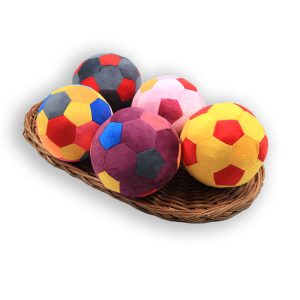 توپ چهل تکه مخمل پولیشی بچگانه