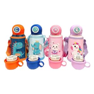 فلاسک استیل 500 میل دو کاره طرح حیوانات