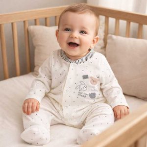 سرهمی نوزادی طرح خرس و خرگوش بیبی فورلایف Baby4life
