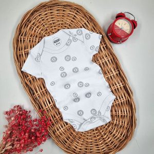 زیر دکمه دار آستین کوتاه پسرانه طرح شیر ماماز پاپاز