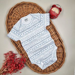 زیر دکمه دار آستین کوتاه پسرانه طرح دشت ماماز پاپاز