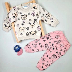 ست بلوز و شلوار بچگانه طرح حیوانات ایپک