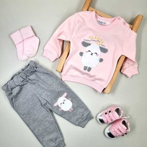 ست بلوز و شلوار بچگانه طرح گوسفند ایپک