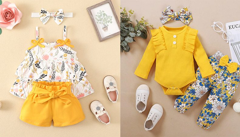 خرید لباس عید بچه گانه دخترانه