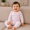 بادی بلند با شلوار دخترانه طرح کاکتوس ماماز پاپاز Mamas Papas
