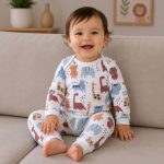 بادی بلند با شلوار پسرانه طرح باغ وحش ماماز پاپاز Mamas Papas - 0-%d8%aa%d8%a7-3-%d9%85%d8%a7%d9%87