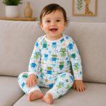 زیردکمه آستین بلند با شلوار پسرانه طرح ربات ها ماماز پاپاز Mamas Papas - 0-%d8%aa%d8%a7-3-%d9%85%d8%a7%d9%87
