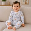 زیردکمه آستین بلند با شلوار پسرانه طرح نخل ماماز پاپاز Mamas Papas