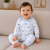زیردکمه آستین بلند با شلوار طرح جنگل آبی ماماز پاپاز Mamas Papas