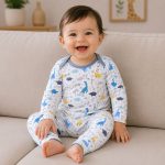 زیردکمه آستین بلند با شلوار طرح عصر دایناسورها ماماز پاپاز Mamas Papas - 0-%d8%aa%d8%a7-3-%d9%85%d8%a7%d9%87
