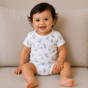 زیر دکمه دار آستین کوتاه پسرانه طرح کوالا ماماز پاپاز Mamas Papas