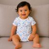 زیر دکمه دار آستین کوتاه پسرانه طرح دریایی ماماز پاپاز Mamas Papas