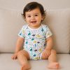 زیر دکمه دار آستین کوتاه طرح عصر دایناسورها ماماز پاپاز Mamas Papas