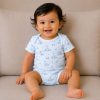 زیر دکمه ای آستین کوتاه پسرانه طرح غاز ماماز پاپاز Mamas Papas