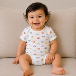 زیر دکمه دار آستین کوتاه دخترانه طرح حیوانات رنگی ماماز پاپاز Mamas Papas - 0-%d8%aa%d8%a7-3-%d9%85%d8%a7%d9%87