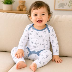زیردکمه آستین بلند با شلوار پسرانه طرح کوآلا ماماز پاپاز Mamas Papas