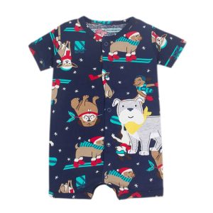 رامپر پسرانه طرح سگ کارترز