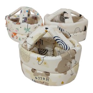 کلاه محافظ سر نوزاد و کودک طرح حیوانات