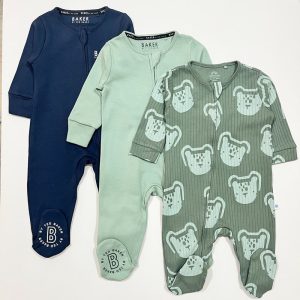 سرهمی جوراب دار تکی نوزاد سایز 3 تا 6 ماه نکست بیبی