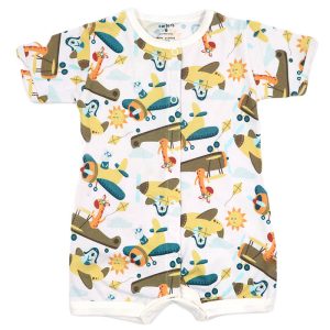 رامپر پسرانه طرح هواپیما کارترز