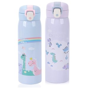 فلاسک استیل بچه گانه 500 میل طرح دایناسور