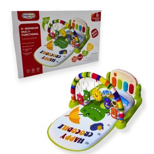 تشک بازی نوزاد پیانویی طرح کورکودیل