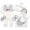 ست لباس بیمارستانی نوزادی پسرانه 7 تکه طرح خرس مادکر Mothercare - %d8%b7%d8%b1%d8%ad-4