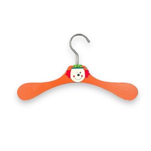 چوب لباسی چوبی اتاق کودک طرح دلقک