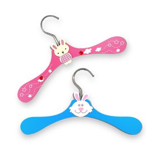 چوب لباسی چوبی اتاق کودک طرح خرگوش