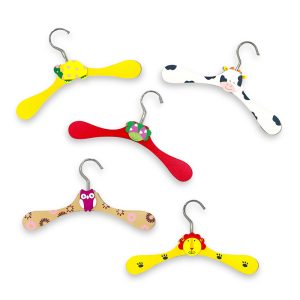 چوب لباسی چوبی اتاق کودک طرح حیوانات