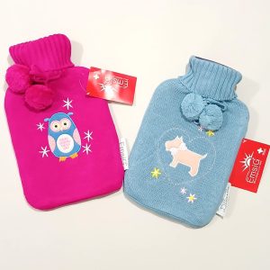 کیسه آب گرم کودک بافتنی طرح مستطیل حیوانات امسیگ