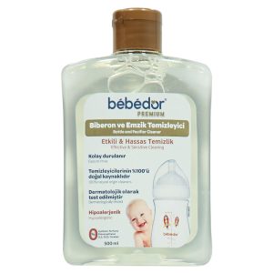 مایع شوینده و استریل شیشه شیر 500 میلی لیتر به به دور