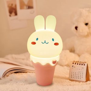 چراغ خواب کودک طرح بستنی خرگوشی