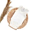 زیردکمه دار رکابی نوزادی دخترانه طرح خرگوش بیبی فورلایف Baby4life