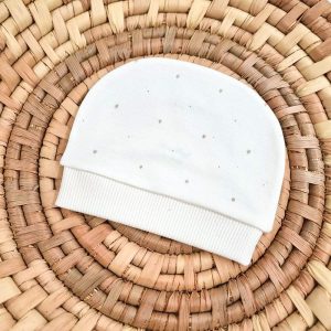 کلاه گرد نوزادی دخترانه طرح خرگوش بیبی فورلایف Baby4life