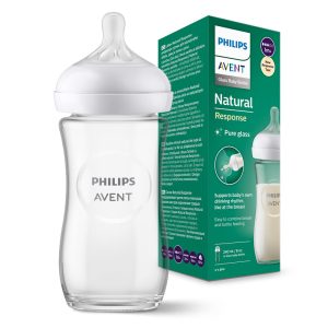 شیشه شیر پیرکس 240 میل مدل Natural Response اونت