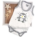 بادی رکابی نوزاد طرح پنگوئن بیبی فورلایف Baby4life - 0-%d8%aa%d8%a7-3-%d9%85%d8%a7%d9%87