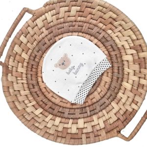 کلاه گرد نوزادی طرح خرس و خرگوش بیبی فورلایف