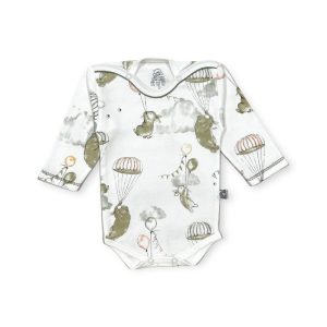 بادی آستین بلند نوزاد طرح بالن لیدولند