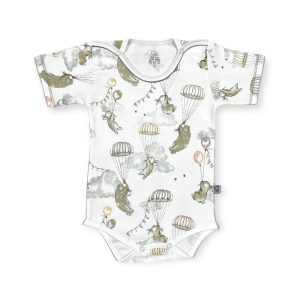 بادی آستین کوتاه 1 تا 3 سال طرح بالن لیدولند