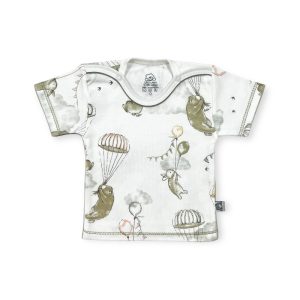 بلوز آستین کوتاه نوزاد طرح بالن لیدولند