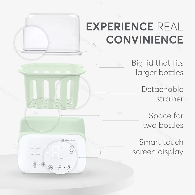 دستگاه استریل و گرم کن شیر کیکابو