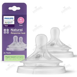 سرشیشه چهار قطره مدل Natural Response اونت Avent دوعددی