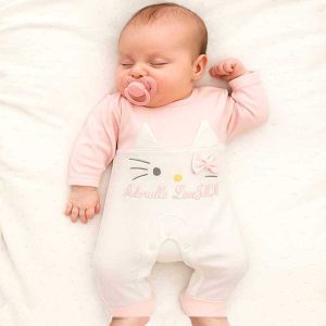 سرهمی بدون جوراب نوزاد دخترانه کد 62017 پولونیکس Polonyx