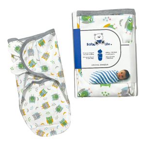 قنداق چسبی نوزاد طرح جغد بیبی فورلایف