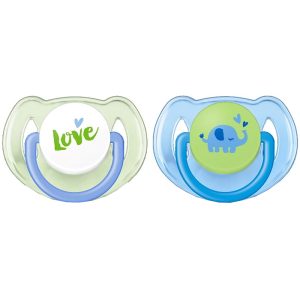 پستانک کلاسیک 6 تا 18 ماه بادومی کد scf189/24 اونت