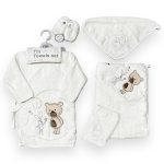 ست حوله نوزاد 5 تکه طرح خرس تدی مادرکر Mothercare - %d8%b3%d9%81%db%8c%d8%af