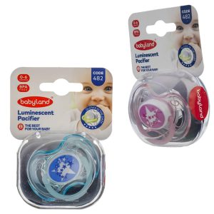 پستانک ارتودنسی طرح ستاره شب تاب بیبی لند