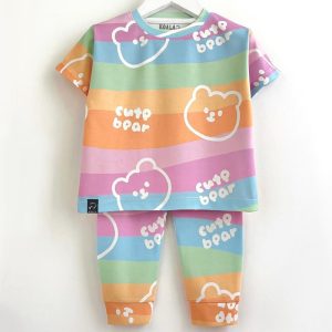 ست تیشرت شلوار بچه گانه طرح Cute Bear کوالا