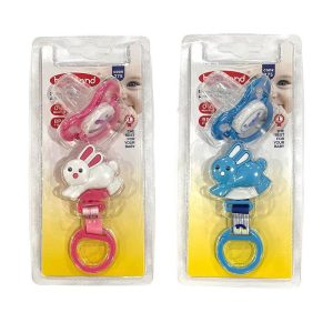 پستانک ارتودنسی همراه با بند پستانک 0 تا 6 ماه بیبی لند